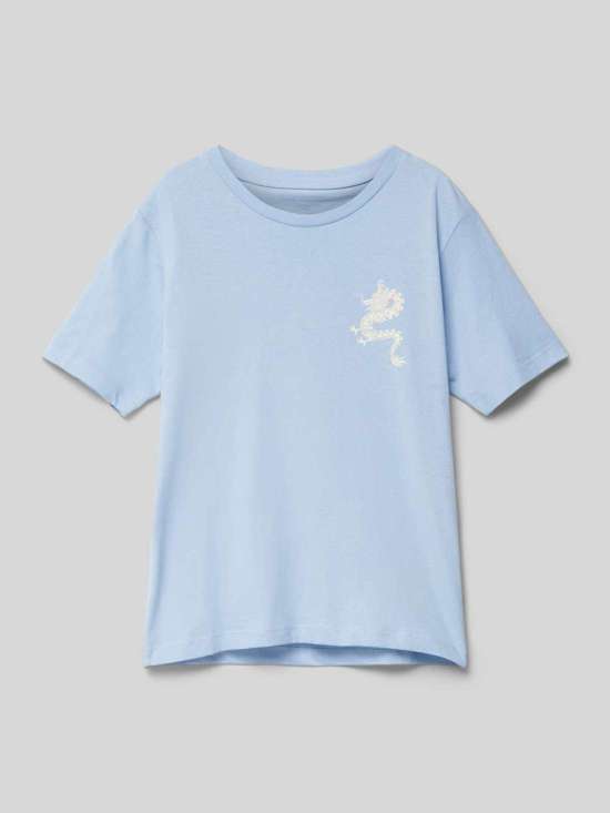 Футболка с мотивным принтом