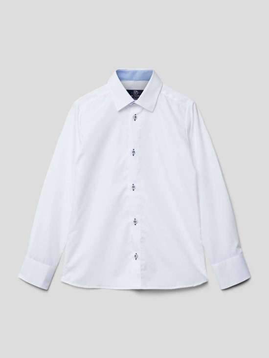 Рубашка приталенного кроя со спортивными манжетами