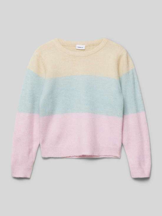 Вязаный свитер с круглым вырезом NASILLE